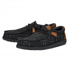 обувки,мъжки,обувки,hey,dude,wally,plaid,shoes,blue