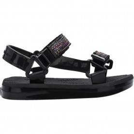 Сандали Melissa Mini Papete + Rider I sandals - Black (Black / Black) сандали,детски,сандали,и,чехли,melissa,mini,papete,+,rider,i,sandals,black,(black,black)