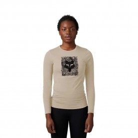 тениска,дамски,тениски,fox,racing,auxlry,tech,long,sleeve,t,shirt,beige,(beige)