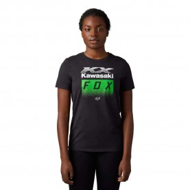 тениска,дамски,тениски,fox,racing,x,kawi,short,sleeve,t,shirt,green,(black)