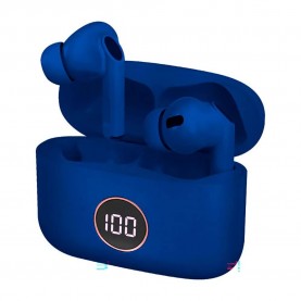 слушалки,слушалки,cool,air,pro,lcd,wireless,earphones,blue