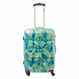 куфари,iguana,asturia,ii,72l,trolley,bag,blue,(geometric,print,lime,cream)
