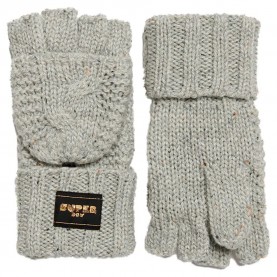 ръкавици,ръкавици,шапки,и,шалове,superdry,cable,knit,gloves,ice,grey,fleck,(grey)