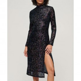 рокля,дамски,поли,и,рокли,superdry,long,sleeves,backless,sparkly,midi,dress,multicolor,(midnight,multi,sequin)
