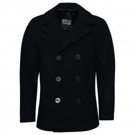 палто,мъжки,якета,superdry,merchant,wool,pea,coat,black