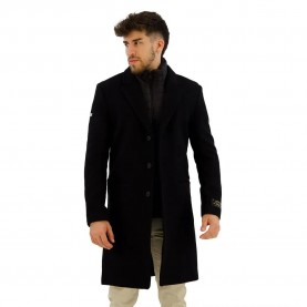 палто,мъжки,якета,superdry,town,coat,black,(black)