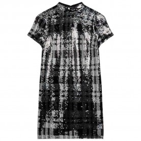 тениска,дамски,поли,и,рокли,superdry,vintage,sequin,t,shirt,dress,silver