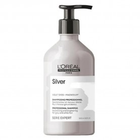 хигиена,коса,l´oreal,serie,expert,magnesium,silver,500ml,shampoo,clear
