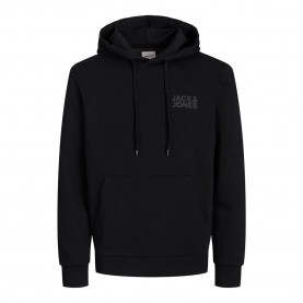 суичър,мъжки,пуловери,jack,&,jones,corp,logo,hoodie,black,detail,small,print,black,(black)