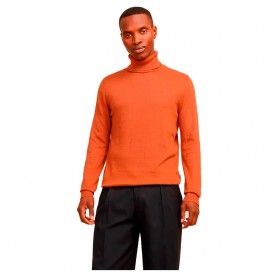 блуза,мъжки,пуловери,jack,&,jones,emil,knit,high,neck,sweater,brown,orange,(mocha,bisque)