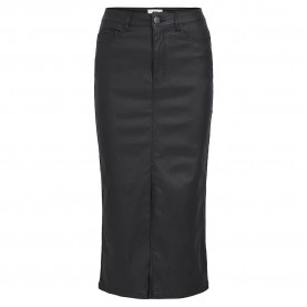 пола,дамски,поли,и,рокли,object,naya,coated,midi,skirt,black