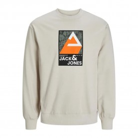блуза,мъжки,пуловери,jack,&,jones,12256507,sweatshirt,beige,(moonbeam)