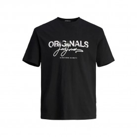 тениска,мъжки,тениски,jack,&,jones,aruba,aop,branding,short,sleeve,t,shirt,black,(black)