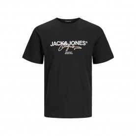 тениска,мъжки,тениски,jack,&,jones,aruba,branding,short,sleeve,t,shirt,black