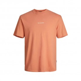тениска,мъжки,тениски,jack,&,jones,aruba,landse,short,sleeve,t,shirt,orange,(canyon,sunset)