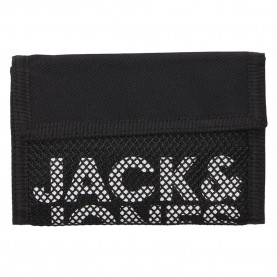 портфейли,и,портмонета,jack,&,jones,ashford,mesh,wallet,wallet,black,(black,detail,island,green)
