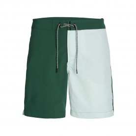 бански,гащета,мъжки,бански,костюми,jack,&,jones,capri,swimming,shorts,green,(dark,green)