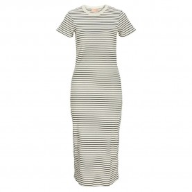 рокля,дамски,поли,и,рокли,jack,&,jones,dagmar,tight,mid,jjxx,short,sleeve,long,dress,brown,(vanilla,ice,stripes,caviar)