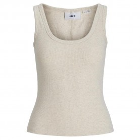 тениска,дамски,тениски,jack,&,jones,fera,jjxx,sleeveless,t,shirt,beige,(oatmeal,detail,melangé)