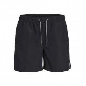 бански,гащета,мъжки,бански,костюми,jack,&,jones,fiji,black,tape,swimming,shorts,black