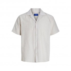 риза,с,къс,ръкав,мъжки,ризи,jack,&,jones,jeff,heat,resort,short,sleeve,shirt,moonbeam,(beige)