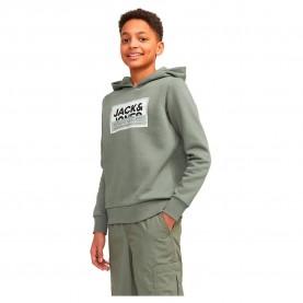 суичър,детски,блузи,jack,&,jones,logan,print,hoodie,green,(agave,green)