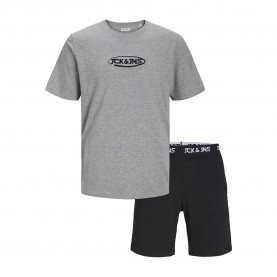 анцуг,мъжки,анцузи,jack,&,jones,oliver,tracksuit,grey,(light,grey,melange,pack,black,shorts)
