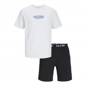 анцуг,мъжки,анцузи,jack,&,jones,oliver,tracksuit,white,pack,black,shorts,(white)