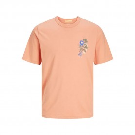 тениска,мъжки,тениски,jack,&,jones,palm,back,dut,short,sleeve,t,shirt,orange,(canyon,sunset)