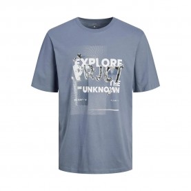 тениска,мъжки,тениски,jack,&,jones,project,short,sleeve,t,shirt,flint,stone,(blue)