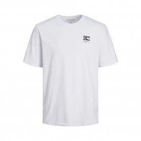 тениска,мъжки,тениски,jack,&,jones,project,short,sleeve,t,shirt,white