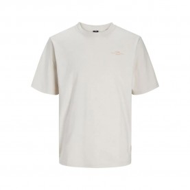тениска,мъжки,тениски,jack,&,jones,text,short,sleeve,t,shirt,moonbeam,(beige)