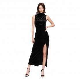 рокля,дамски,поли,и,рокли,superdry,velvet,maxi,sleeveless,midi,dress,black