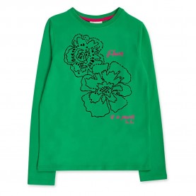Тениска Tuc tuc Wild Flower long sleeve T-shirt - Green (Green) тениска,мъжки,тениски,дамски,тениски,tuc,tuc,wild,flower,long,sleeve,t,shirt,green,(green)