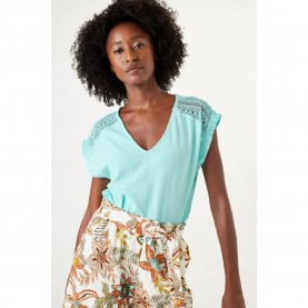 тениска,дамски,тениски,garcia,q40006,sleeveless,v,neck,t,shirt,blue,(aqua,splash)