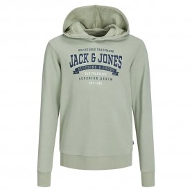 суичър,детски,блузи,jack,&,jones,logo,2,col,24,hoodie,desert,sage,(green)