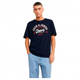 Тениска Jack & jones Logo 2 Col short sleeve T-shirt - Blue (Navy Blazer) тениска,мъжки,тениски,дамски,тениски,jack,&,jones,logo,2,col,short,sleeve,t,shirt,blue,(navy,blazer)