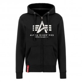 блуза,мъжки,пуловери,alpha,industries,basic,full,zip,sweatshirt,black