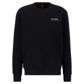 Блуза Alpha industries Holographic Sl sweatshirt - Black (Black) блуза,мъжки,пуловери,alpha,industries,holographic,sl,sweatshirt,black,(black)