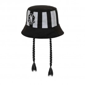 шапка,всички,шапки,karactermania,fisherman,braids,wednesday,hat,black,(multicolor)