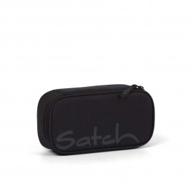 канцеларски,принадлежности,satch,pencil,case,black,(black)