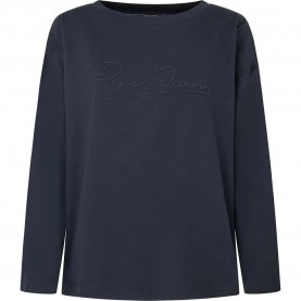 Тениска Pepe jeans Hope long sleeve T-shirt - Black (Black) тениска,дамски,тениски,pepe,jeans,hope,long,sleeve,t,shirt,black,(black)