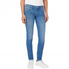 дамски,панталони,pepe,jeans,skinny,fit,low,waist,jeans,blue
