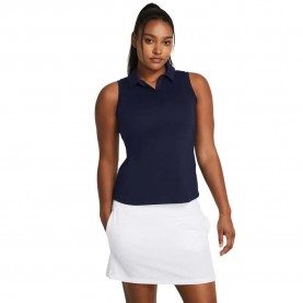 Under armour golf Playoff Woman Sleeveless Polo - Blue (Midnight Navy / Midnight Navy / Halo Gray) дамски,блузи,с,яка,under,armour,golf,playoff,woman,sleeveless,polo,blue,(midnight,navy,midnight,navy,halo,gray)
