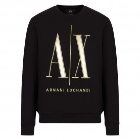 блуза,мъжки,пуловери,armani,exchange,8nzmpq,zj1zz,sweatshirt,black
