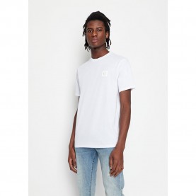 тениска,мъжки,тениски,armani,exchange,8nztpr,zjh4z,short,sleeve,t,shirt,white