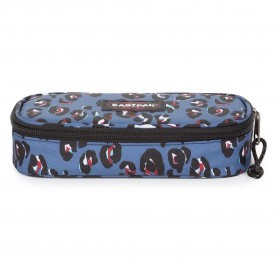 канцеларски,принадлежности,eastpak,oval,single,pencil,case,partymal,leopard,(blue)