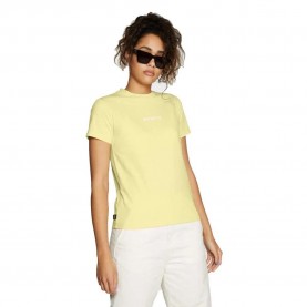 тениска,дамски,тениски,mystic,brand,short,sleeve,t,shirt,pastel,yellow,(yellow)