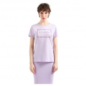 тениска,дамски,тениски,armani,exchange,3dyt59,short,sleeve,t,shirt,purple