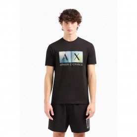 тениска,мъжки,тениски,armani,exchange,3dztjb,short,sleeve,t,shirt,black